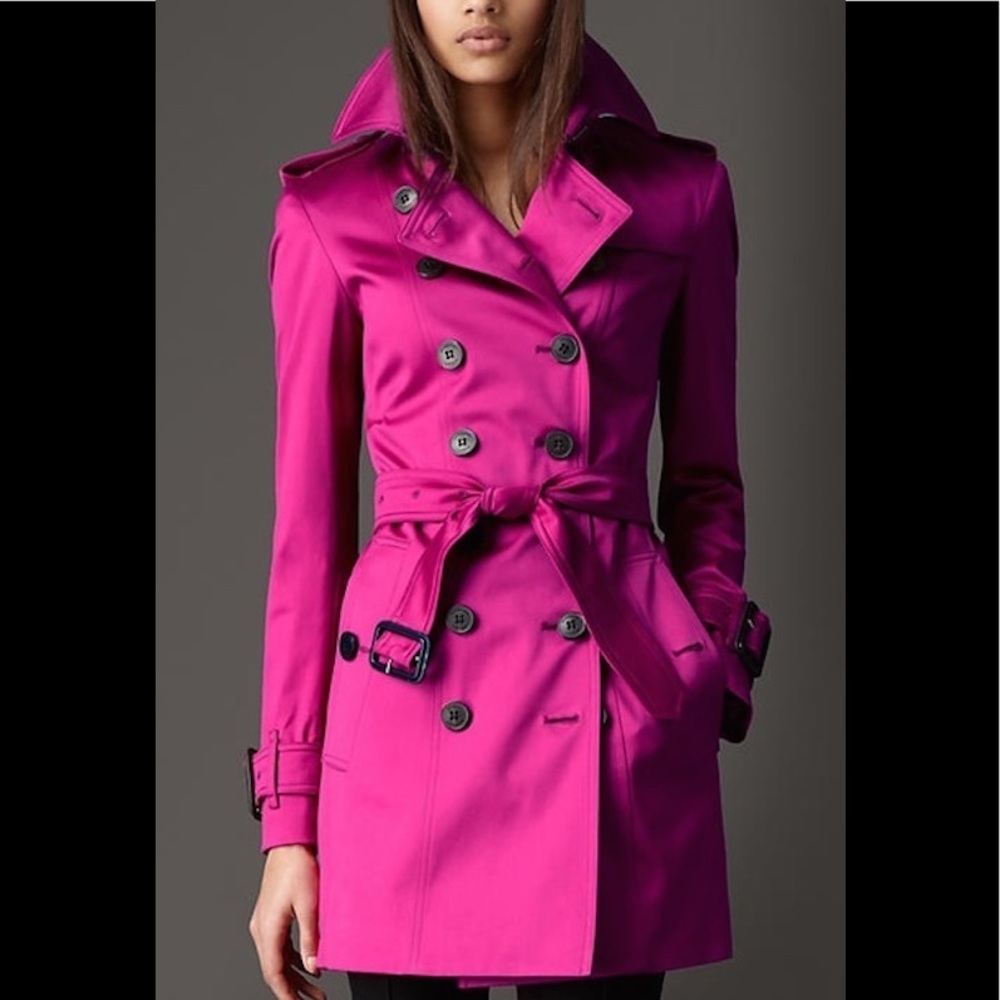 Euc Burberry trench jacket